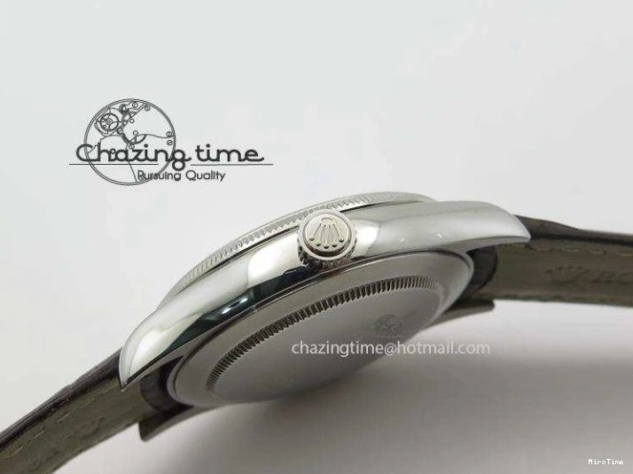 MiroTime 0117 Cellini 50509 SS Sliver Dial On Brown Leather Strap A2813 BP Maker OnTrend 4036